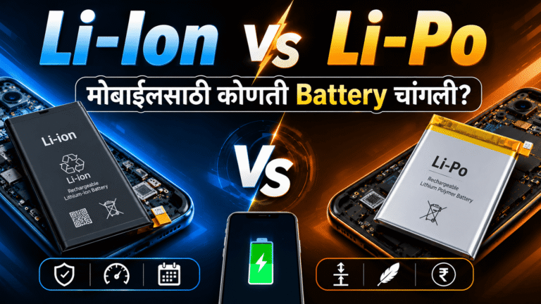 Li-Ion vs Li-Po Battery: मोबाईलसाठी कोणती Battery चांगली?